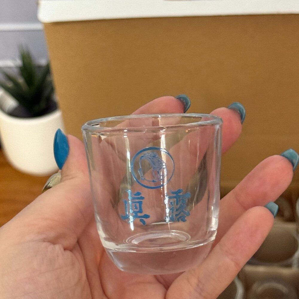 Jinro Soju Shot Glasses – Set of 40 (2 Cases) – Authentic Korean Barware – New